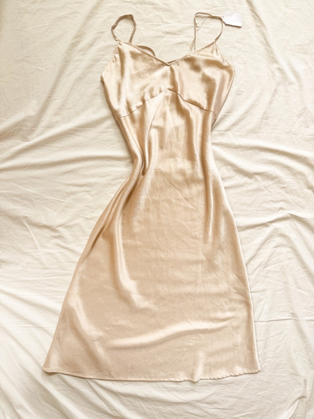 Slip Dress in Champagne - Elegant Women's Dress free people